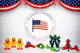 All American 3D Printz logo — Retail & Shopping in Hampstead, NC