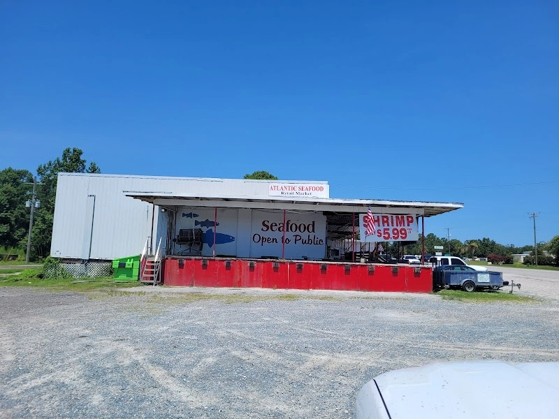 Atlantic Seafood Retail Market seafood restaurant in Hampstead, NC — Topsail Island