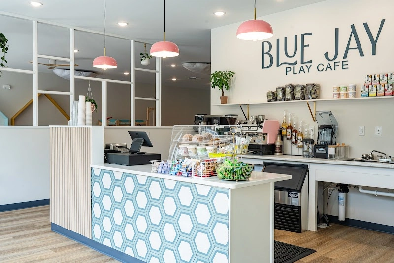 Blue Jay Play Cafe coffee shop in Sneads Ferry, NC