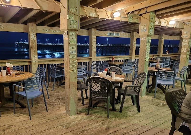 Buddy's Crab House & Oyster Bar seafood restaurant in Surf City, NC — Topsail Island