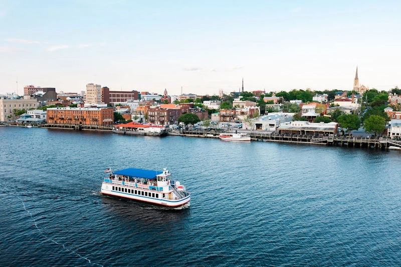 Cape Fear Riverboats boat tours in Wilmington, NC — Topsail Island