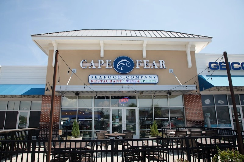 Cape Fear Seafood Company seafood restaurant in Wilmington, NC — Topsail Island