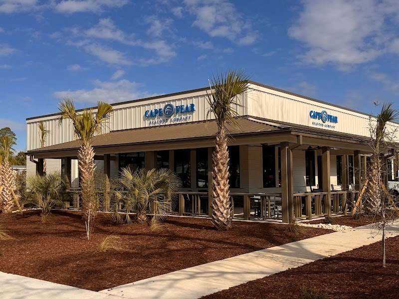 Cape Fear Seafood Company seafood restaurant in Surf City, NC — Topsail Island
