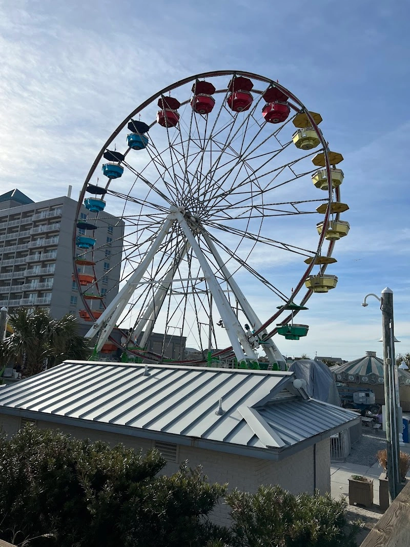 Carolina Beach Boardwalk attraction in Carolina Beach, NC — Topsail Island
