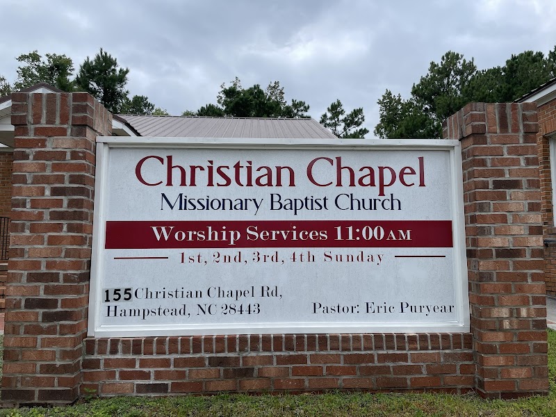 Christian Chapel Baptist Church — photo 2 of church in Hampstead, NC
