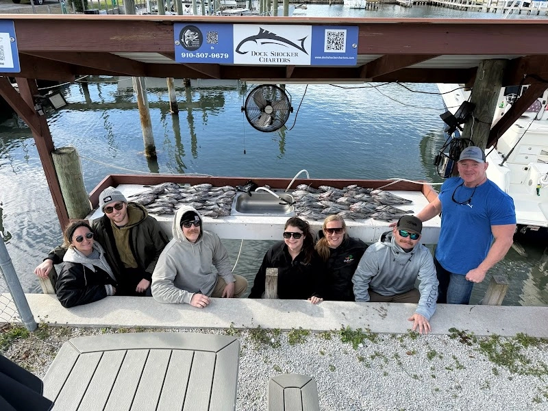 Dock Shocker Fishing Charters fishing charter in Sneads Ferry, NC — Topsail Island