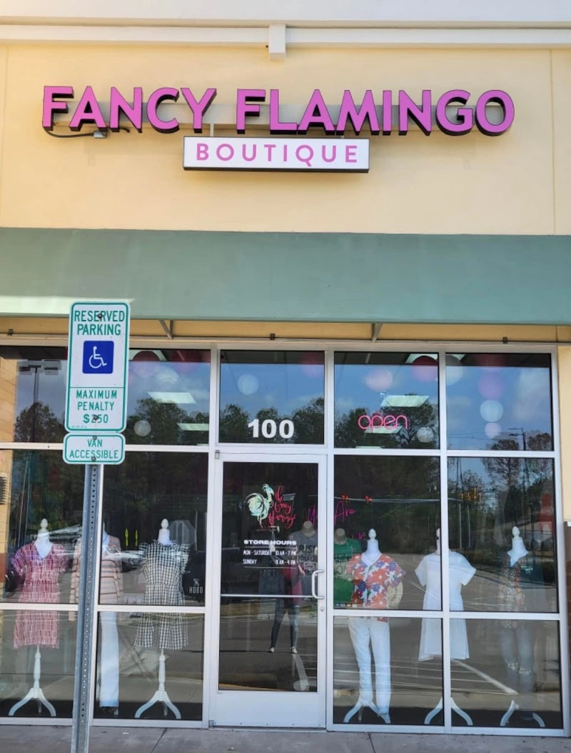 Fancy Flamingo Boutique shop in Hampstead, NC — Topsail Island