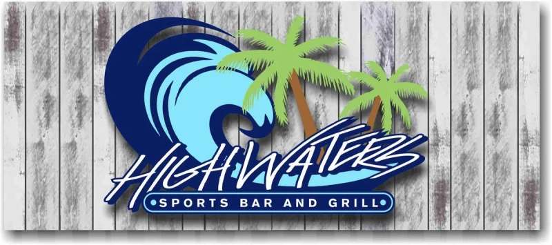 High Waters Sports Bar and grill - from website