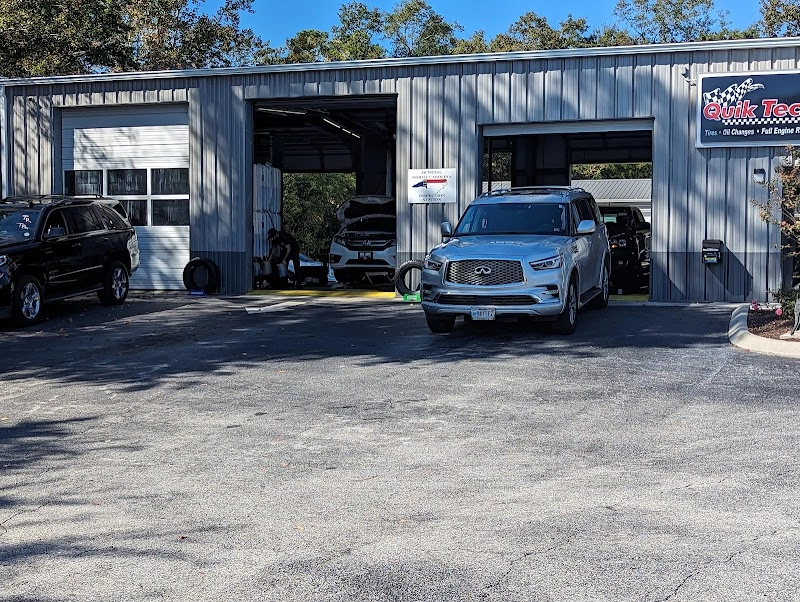 Quiktech auto repair shop in Hampstead, NC