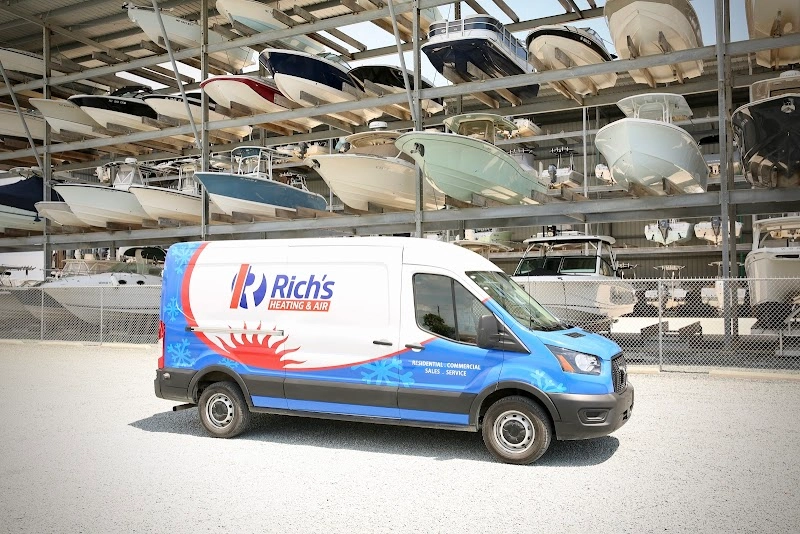 Rich's Heating & Air HVAC services in Holly Ridge, NC — Topsail Island
