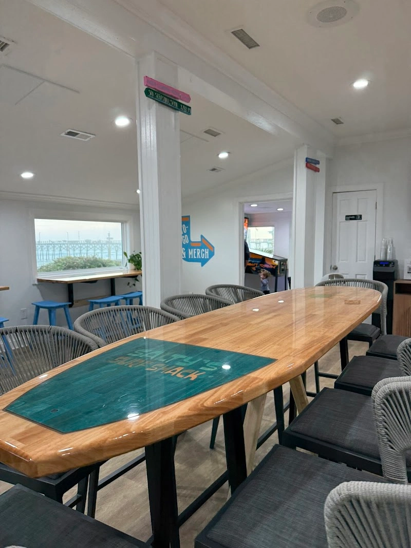 Salty's Surf Shack restaurant in Surf City, NC — Topsail Island