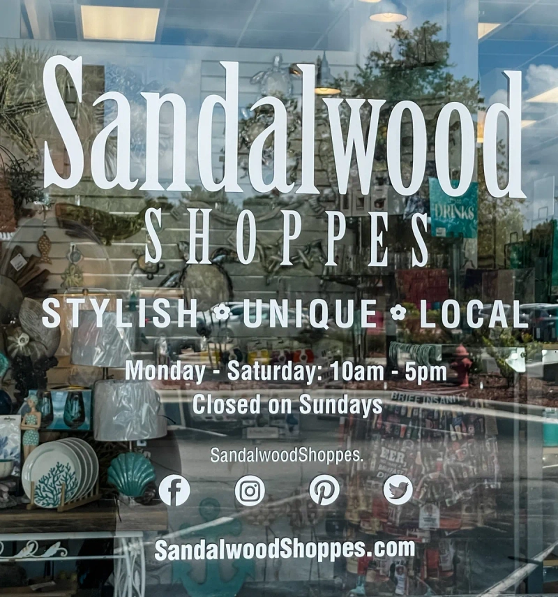 Sandalwood Shoppes Hampstead - from website