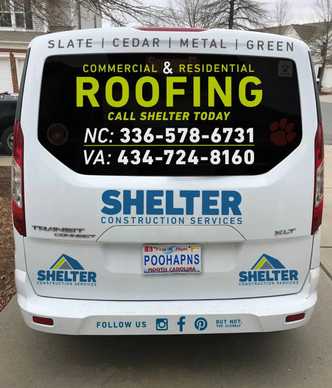 Shelter Construction Services roofing contractor in Sneads Ferry, NC