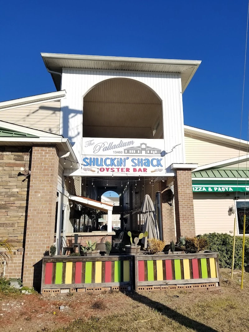 Shuckin' Shack Oyster Bar seafood restaurant in Surf City, NC — Topsail Island