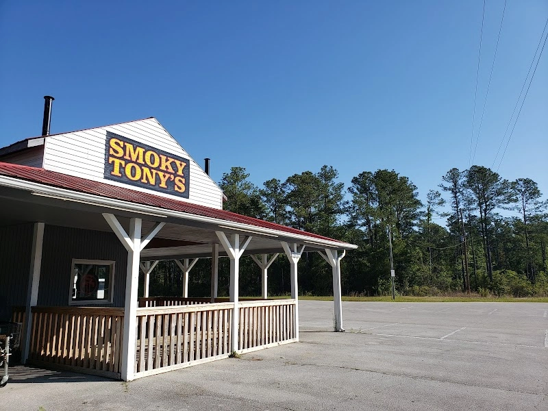 Smoky Tony's BBQ restaurant in Holly Ridge, NC — Topsail Island