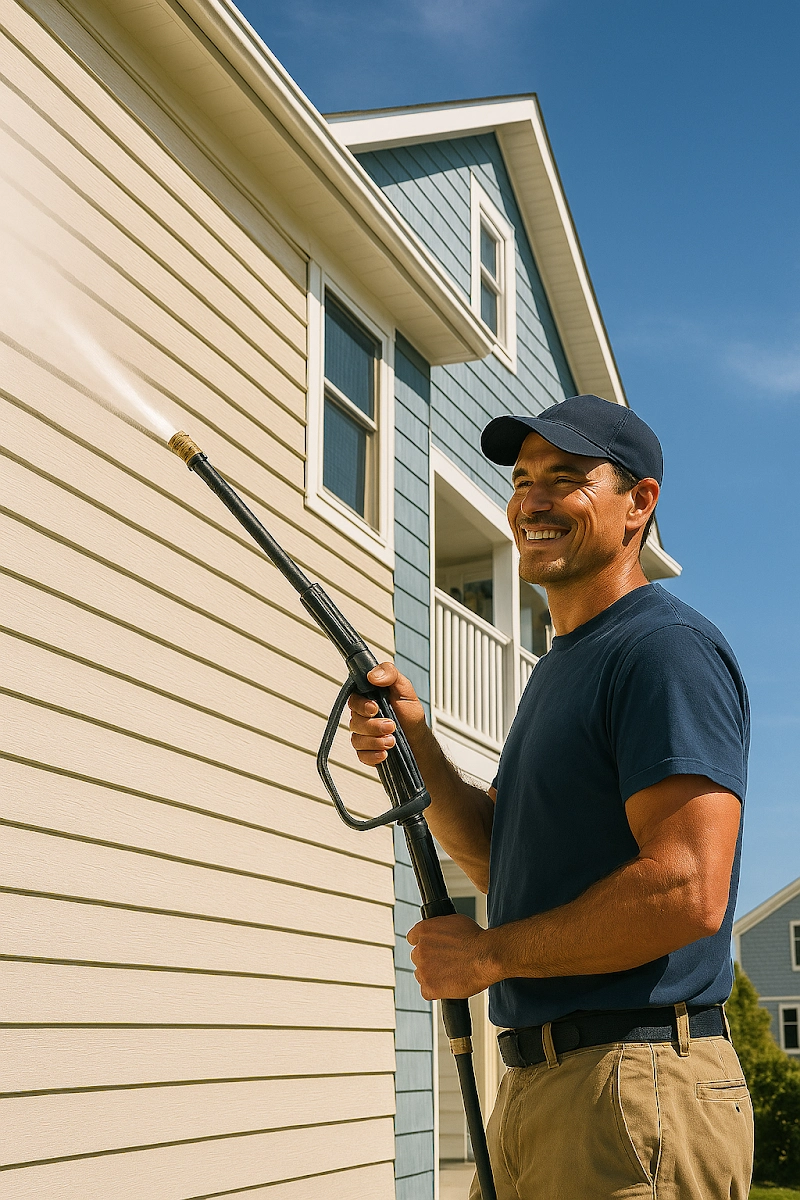 Sunburst Pro Wash pressure washing in Surf City, NC