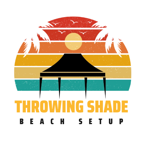 Throwing Shade Beach Setup - from website