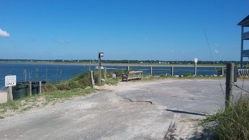 Topsail Beach Sound Side Beach Access Site #1 attraction in Topsail Beach, NC — Topsail Island