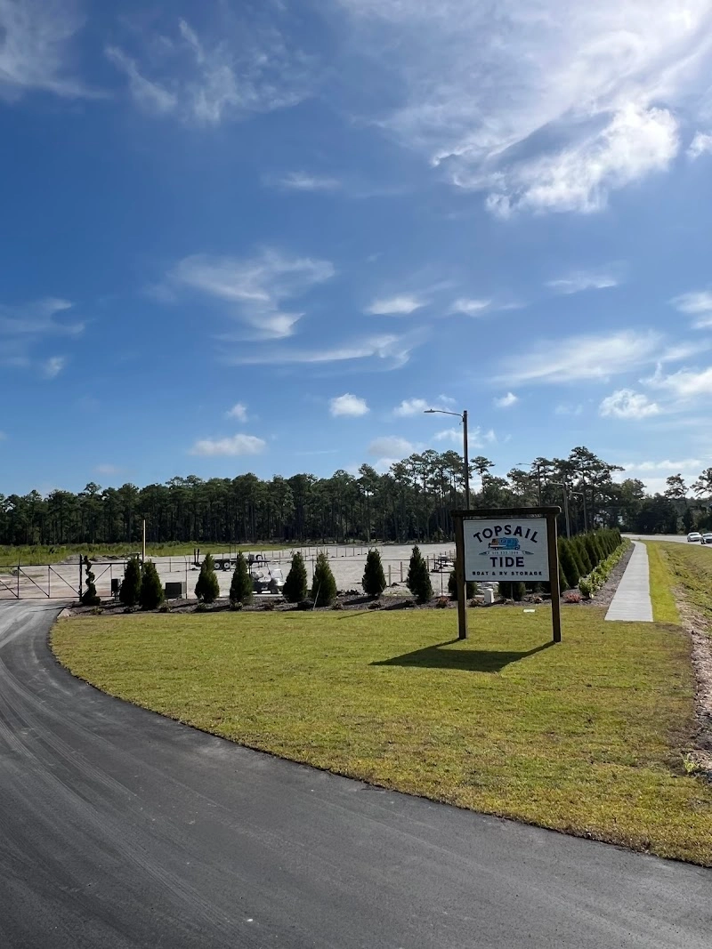 Topsail Tide Boat & RV Storage HWY 210 storage facility in Hampstead, NC